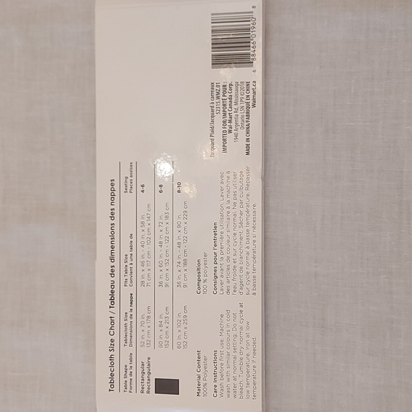 NEW Table Cloth Harvest - Picture 4 of 6